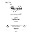 WHIRLPOOL LA5550XPW5 Catálogo de piezas