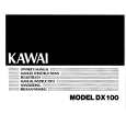 KAWAI DX100 Manual de Usuario