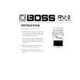 BOSS RV-2 Manual de Usuario