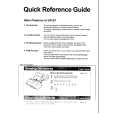 PANASONIC UF-E1-Quick-Reference-guide.pdf Manual de Usuario