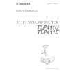 TOSHIBA TLP411U Manual de Servicio