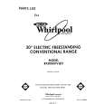 WHIRLPOOL RF3000XVN3 Catálogo de piezas
