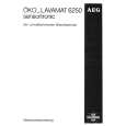 AEG LAV6250 Manual de Usuario