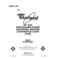 WHIRLPOOL SF330PERW6 Catálogo de piezas