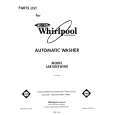WHIRLPOOL LA8100XWW0 Catálogo de piezas