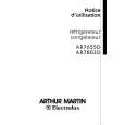 ARTHUR MARTIN ELECTROLUX AR7802D Manual de Usuario