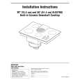 WHIRLPOOL GJD3044RC01 Manual de Instalación