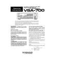 PIONEER VSA-700 Manual de Usuario