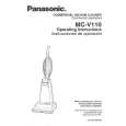 PANASONIC MCV110 Manual de Usuario