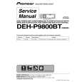 PIONEER DEH-P9800BT/XN/EW5 Manual de Servicio