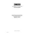 ZANUSSI ZERT6775 Manual de Usuario