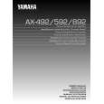 YAMAHA AX-592 Manual de Usuario