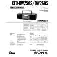 SONY CFD-DW250S Manual de Servicio