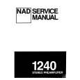 NAD 1240 Manual de Servicio