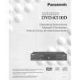 PANASONIC DVDK510D Manual de Usuario
