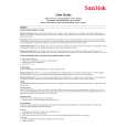 SANDISK Mobile Ultra Memory Stick Micro (M2)with MobileMate Micro Reader Manual de Usuario