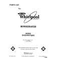WHIRLPOOL ED22DWXTF02 Catálogo de piezas