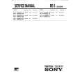 SONY KV16WS1B Manual de Servicio