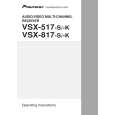 PIONEER VSX-817-K/SPWXJ Manual de Usuario
