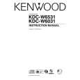 KENWOOD KDC-W6531 Manual de Usuario