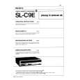 SONY SL-C9E Manual de Usuario