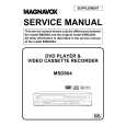 MAGNAVOX MSD804 Manual de Servicio