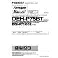 PIONEER DEH-P75BT/XN/EW5 Manual de Servicio