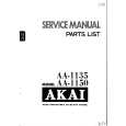 AKAI AA-1135 Manual de Servicio