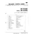 SHARP SF-7320 Catálogo de piezas