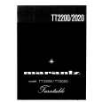 MARANTZ TT-2200 Manual de Servicio