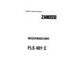 ZANUSSI FLS401C Manual de Usuario
