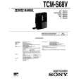 SONY TCM-S68V Manual de Servicio