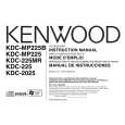 KENWOOD KDC-MP225B Manual de Usuario