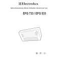 ELECTROLUX EFG733X/CH Manual de Usuario