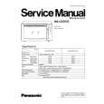 PANASONIC NN-CS597S Manual de Servicio