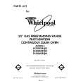 WHIRLPOOL SF3300SRW2 Catálogo de piezas