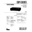 SONY CDP-X303ES Manual de Servicio
