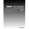 YAMAHA YST-SW40 Manual de Usuario