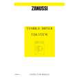 ZANUSSI TDS372TW Manual de Usuario