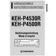 PIONEER KEH-P4500R (G) Manual de Usuario