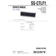 SONY SSCTLF1 Manual de Servicio