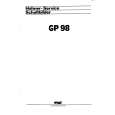 HOHNER GP98 Manual de Servicio