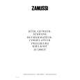 ZANUSSI ZI2300/2T Manual de Usuario