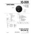 SONY XS-3028 Manual de Servicio