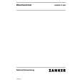ZANKER 444/607 09 Manual de Usuario