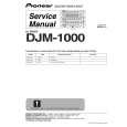 PIONEER DJM-1000/WYSXJ5 Manual de Servicio