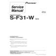 PIONEER S-F31-W/XDCN Manual de Servicio