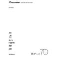 PIONEER BDP-LX70/TA5 Manual de Usuario