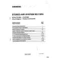 SIEMENS RS170R4 Manual de Servicio