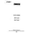 ZANUSSI ZGF642N Manual de Usuario
